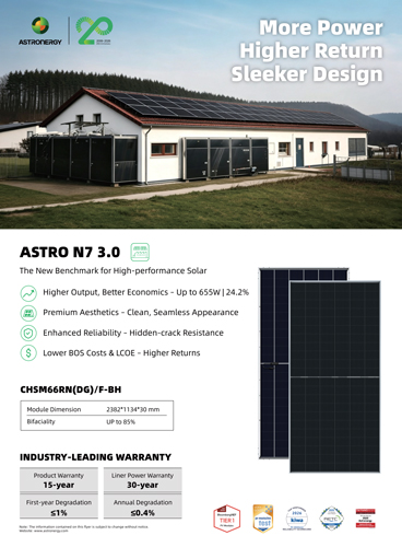 Volantino ASTRO N7 3.0